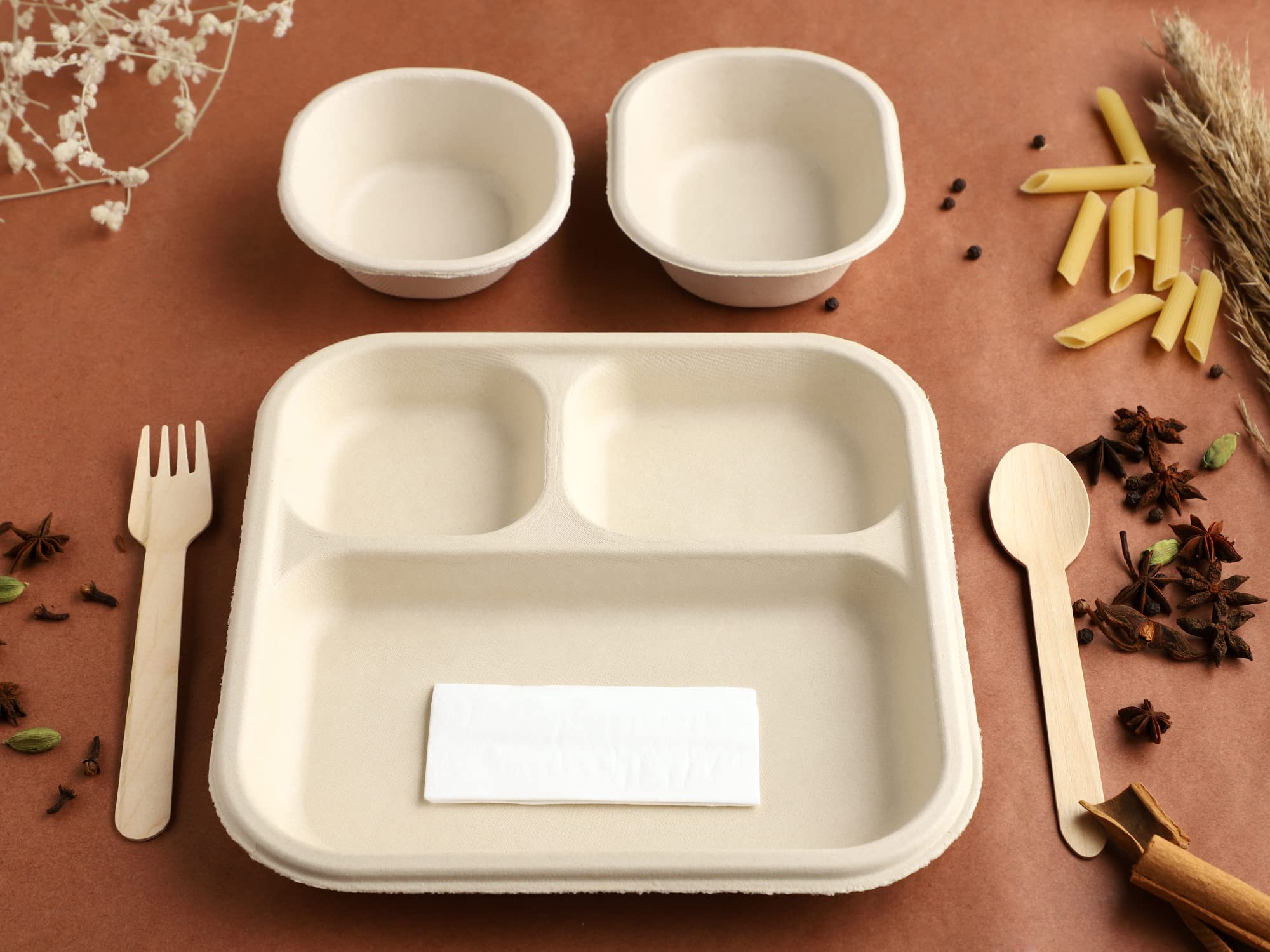 Disposable Plates, Bowls and Cups